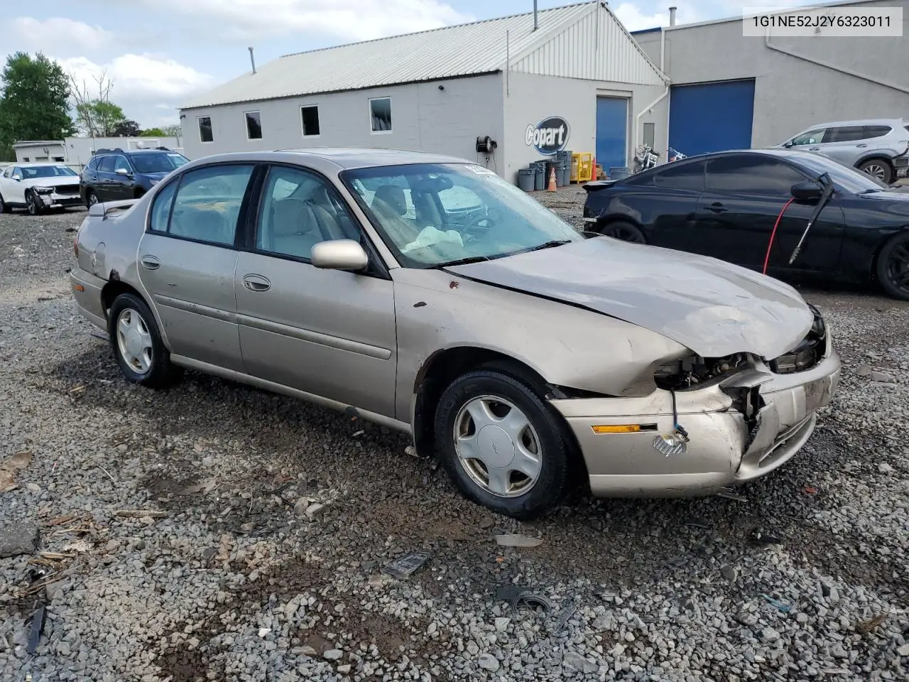 2000 Chevrolet Malibu Ls VIN: 1G1NE52J2Y6323011 Lot: 55283875