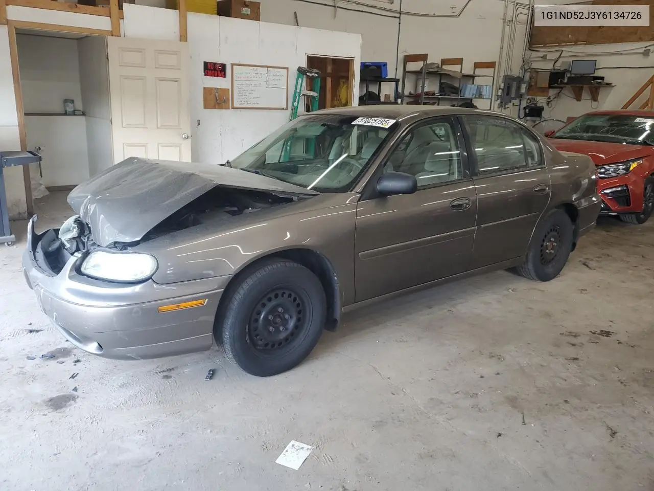 2000 Chevrolet Malibu VIN: 1G1ND52J3Y6134726 Lot: 57025195