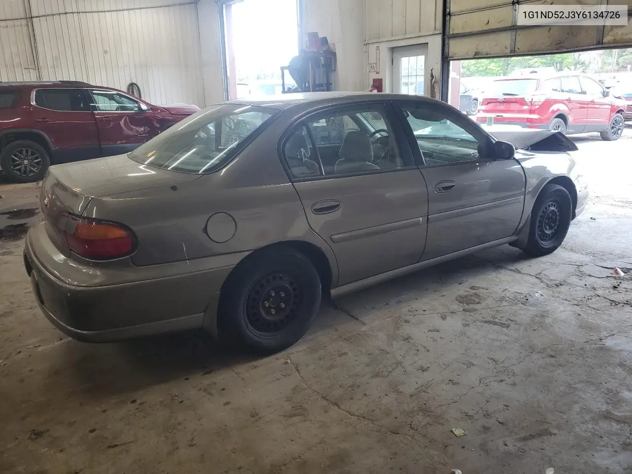 2000 Chevrolet Malibu VIN: 1G1ND52J3Y6134726 Lot: 57025195