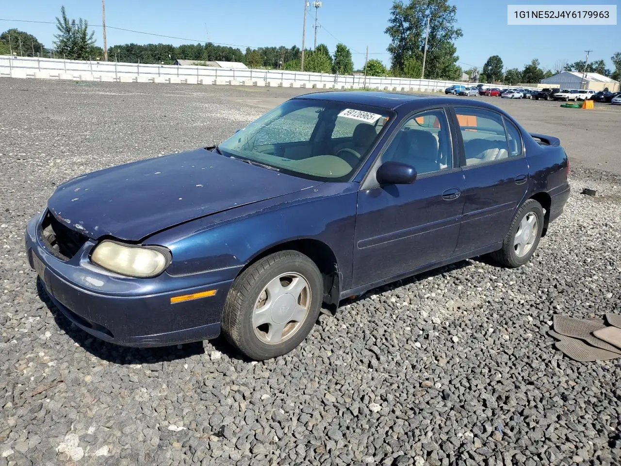 2000 Chevrolet Malibu Ls VIN: 1G1NE52J4Y6179963 Lot: 59126965