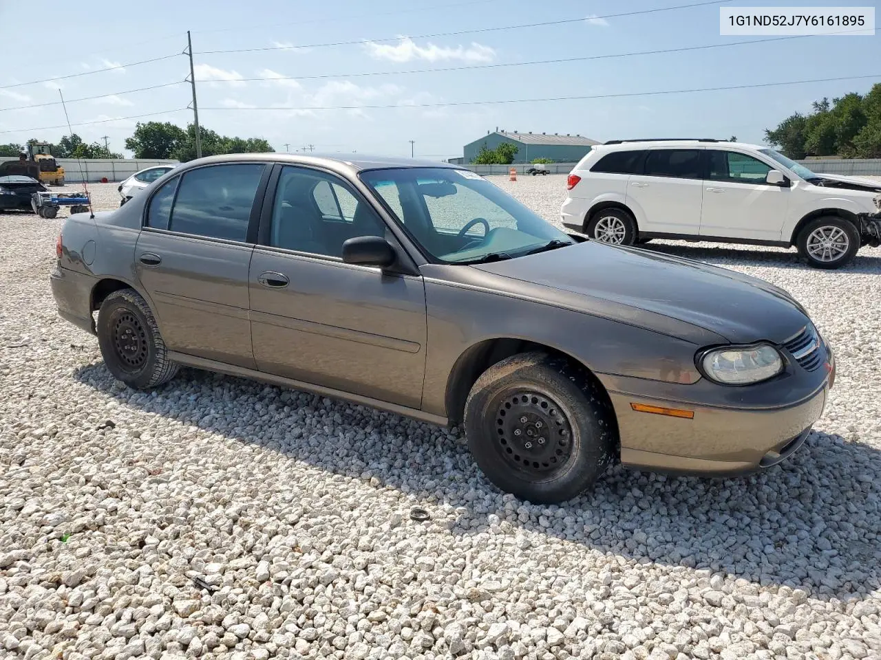 2000 Chevrolet Malibu VIN: 1G1ND52J7Y6161895 Lot: 61446775