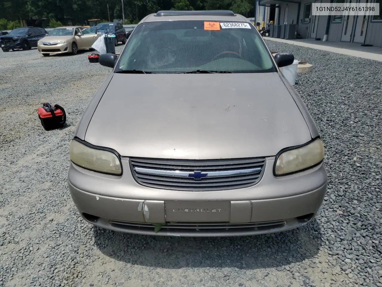 2000 Chevrolet Malibu VIN: 1G1ND52J4Y6161398 Lot: 62368275