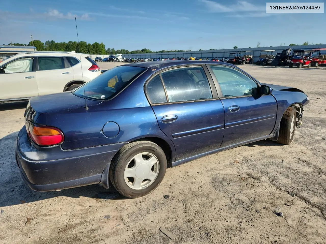 2000 Chevrolet Malibu Ls VIN: 1G1NE52J4Y6124459 Lot: 62996465
