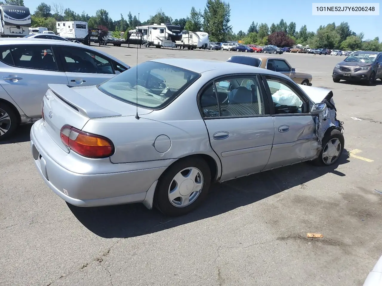 2000 Chevrolet Malibu Ls VIN: 1G1NE52J7Y6206248 Lot: 63652555
