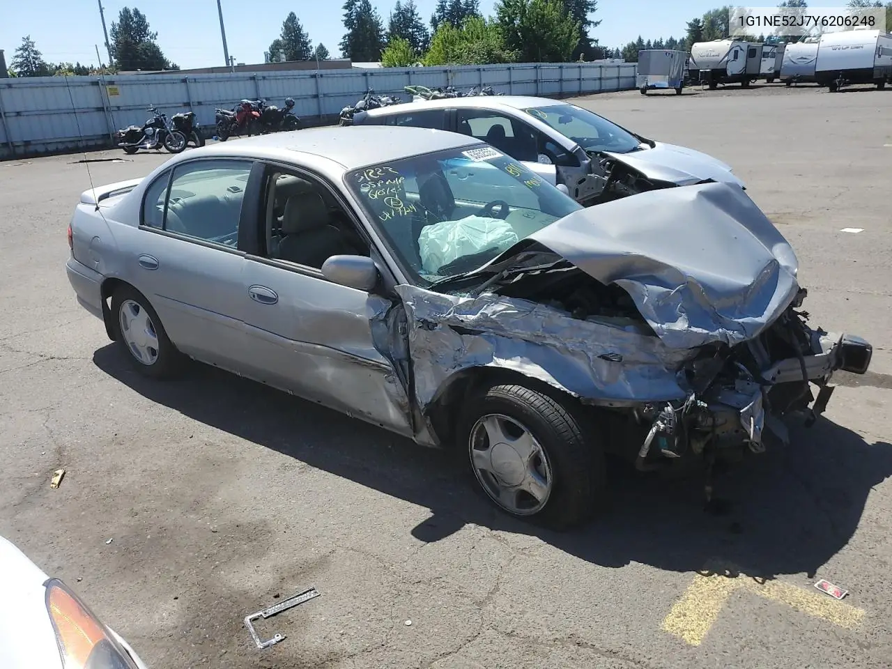 2000 Chevrolet Malibu Ls VIN: 1G1NE52J7Y6206248 Lot: 63652555