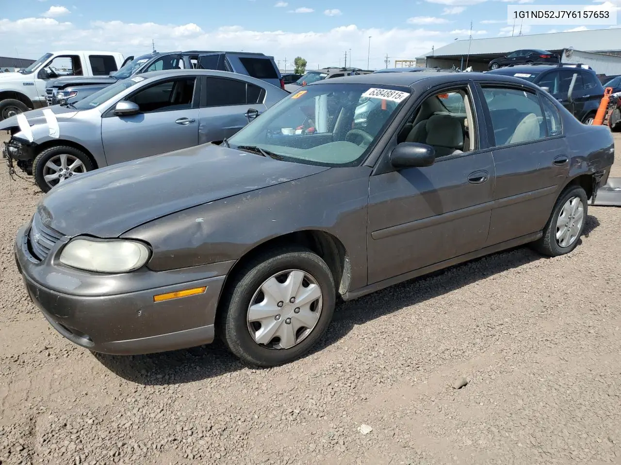 2000 Chevrolet Malibu VIN: 1G1ND52J7Y6157653 Lot: 63848815