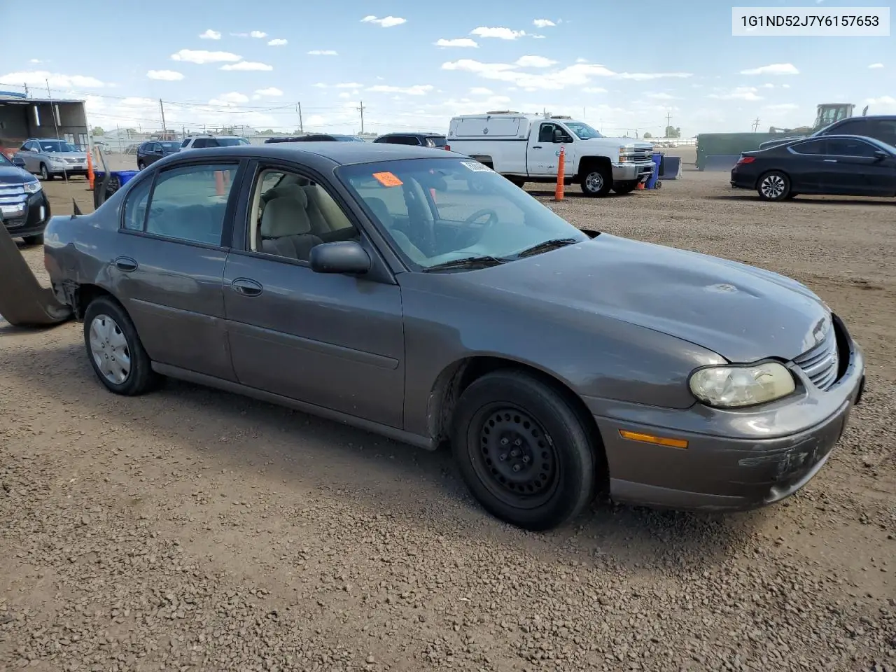 2000 Chevrolet Malibu VIN: 1G1ND52J7Y6157653 Lot: 63848815