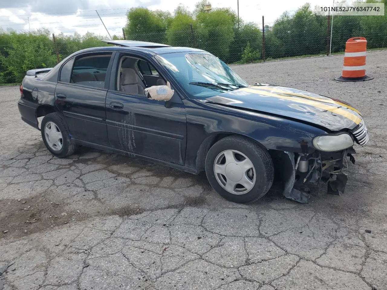 2000 Chevrolet Malibu Ls VIN: 1G1NE52J7Y6347742 Lot: 64174345