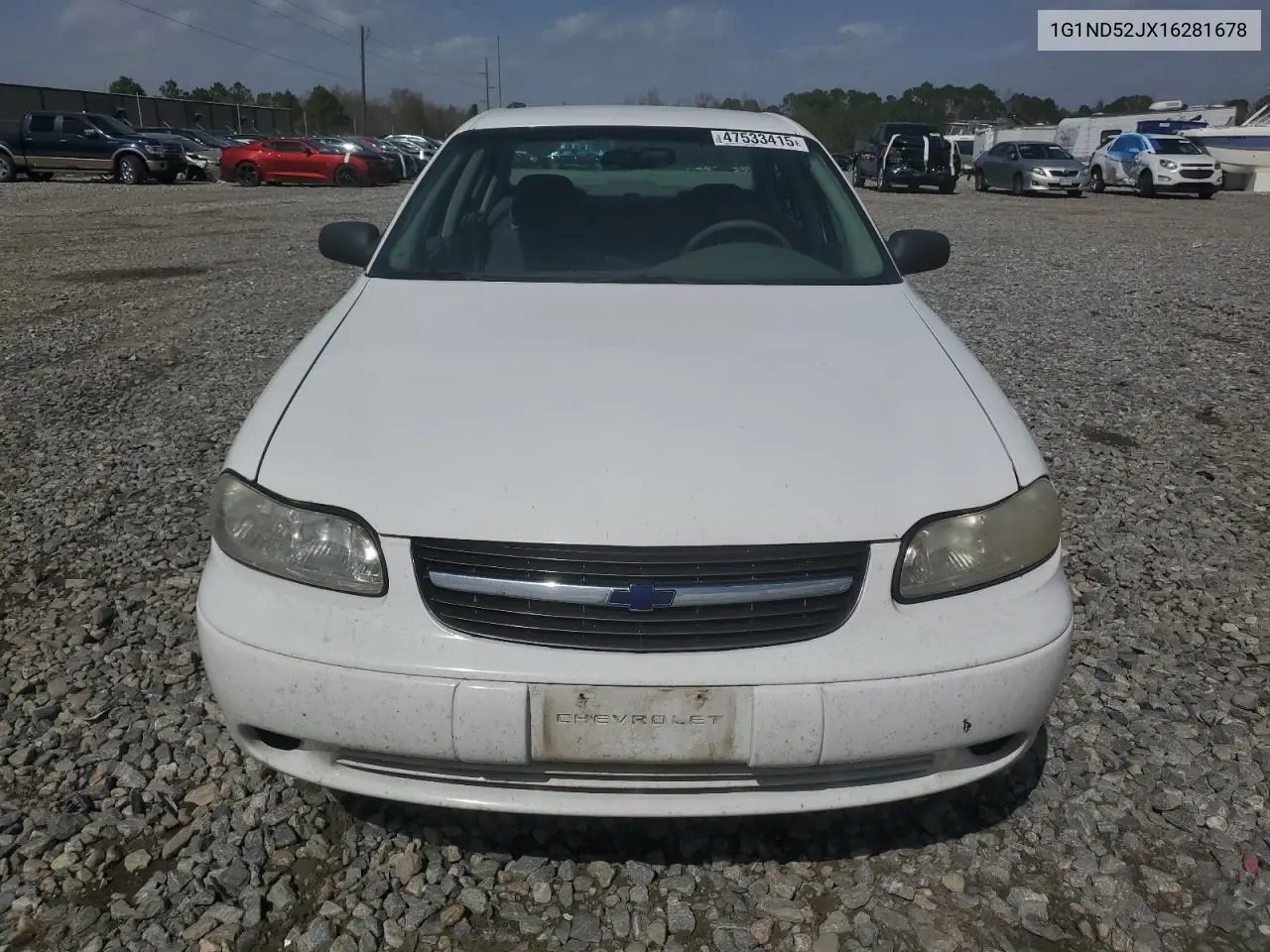2001 Chevrolet Malibu VIN: 1G1ND52JX16281678 Lot: 47533415