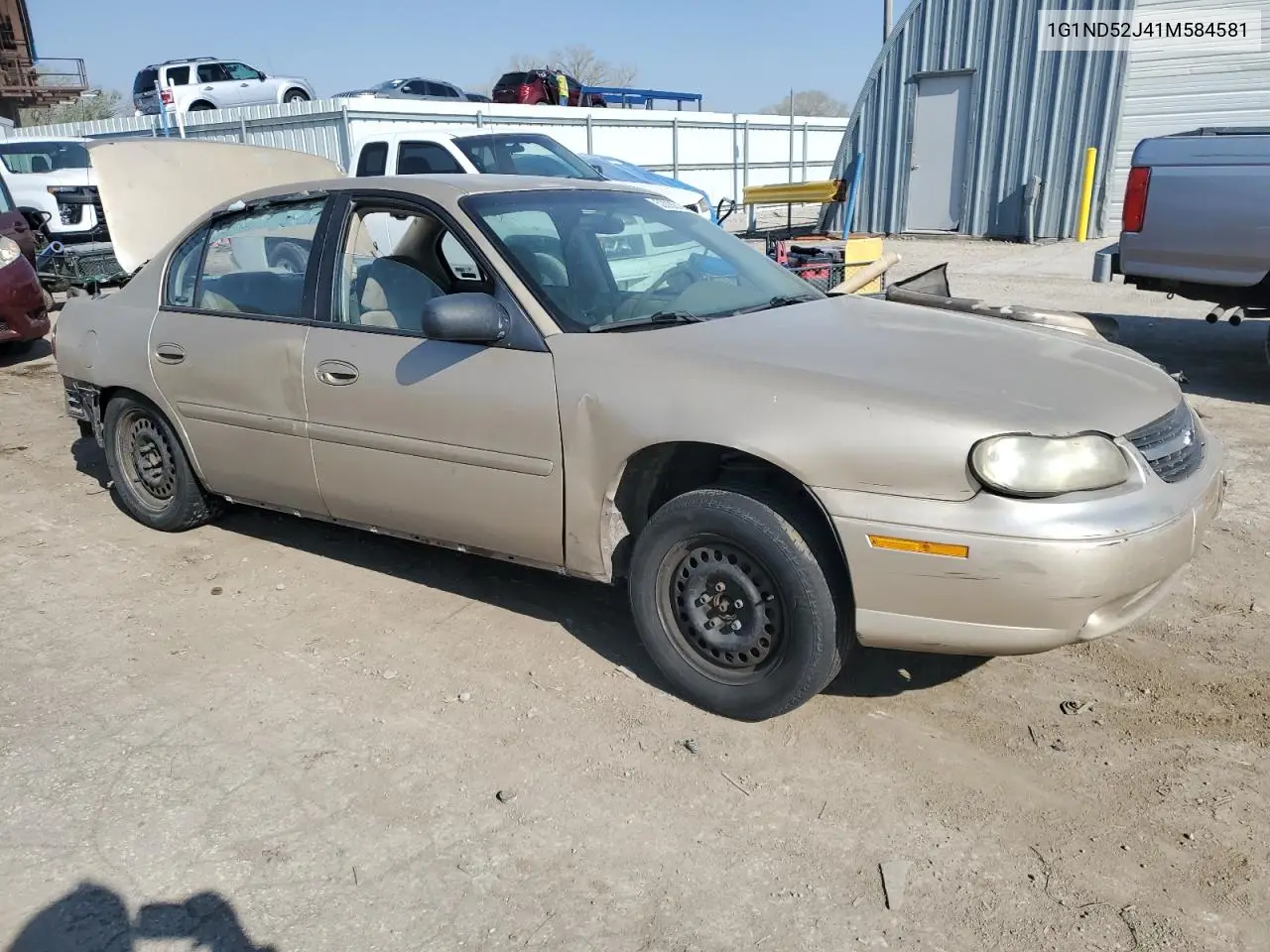 2001 Chevrolet Malibu VIN: 1G1ND52J41M584581 Lot: 52030195