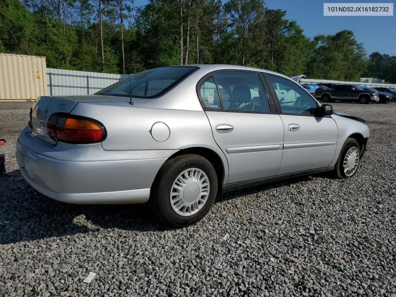 2001 Chevrolet Malibu VIN: 1G1ND52JX16182732 Lot: 52247225