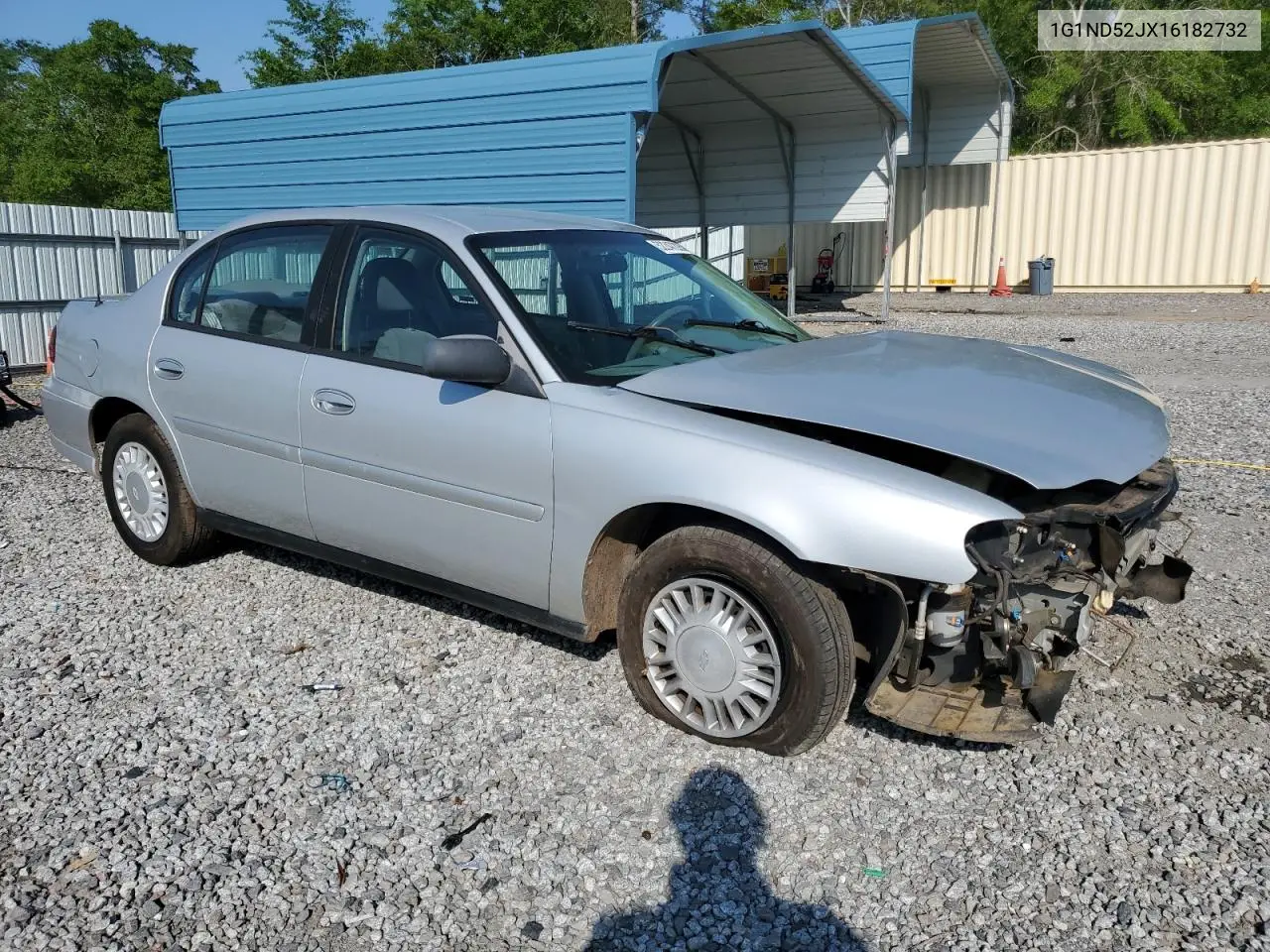2001 Chevrolet Malibu VIN: 1G1ND52JX16182732 Lot: 52247225