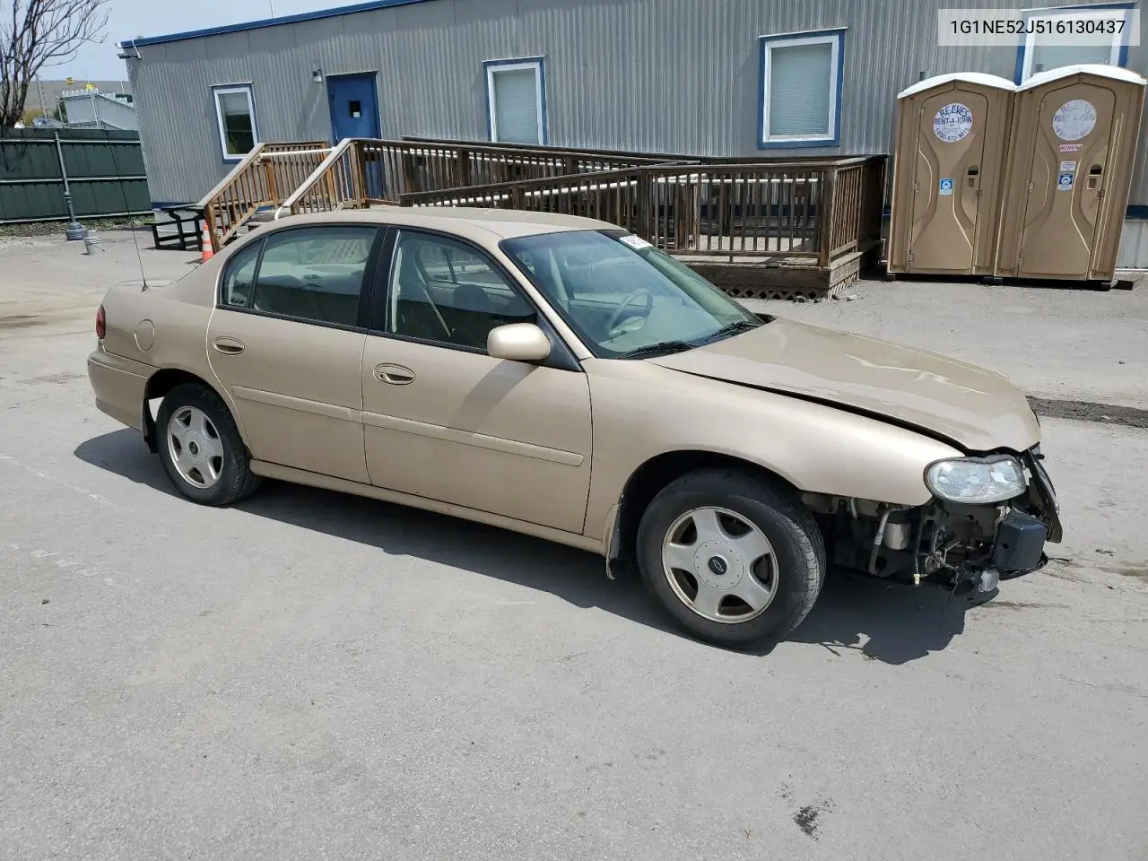 2001 Chevrolet Malibu Ls VIN: 1G1NE52J516130437 Lot: 54681085
