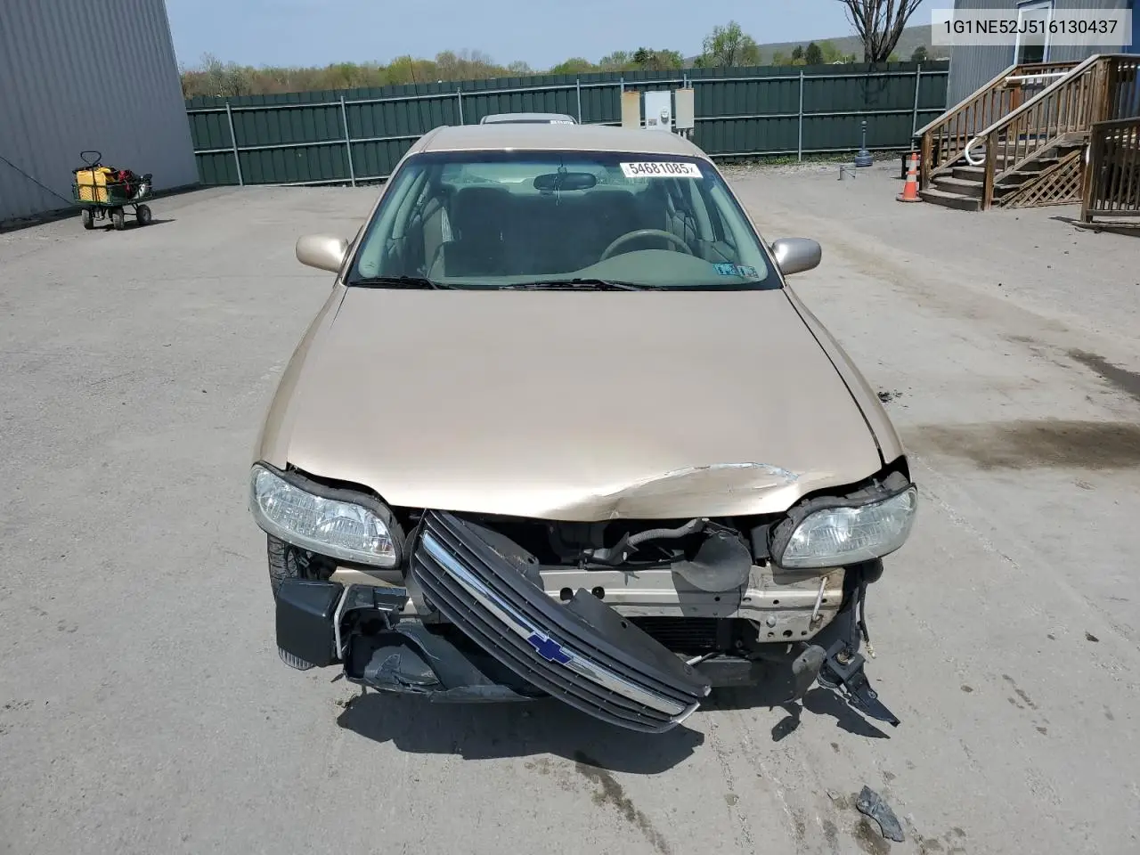 2001 Chevrolet Malibu Ls VIN: 1G1NE52J516130437 Lot: 54681085
