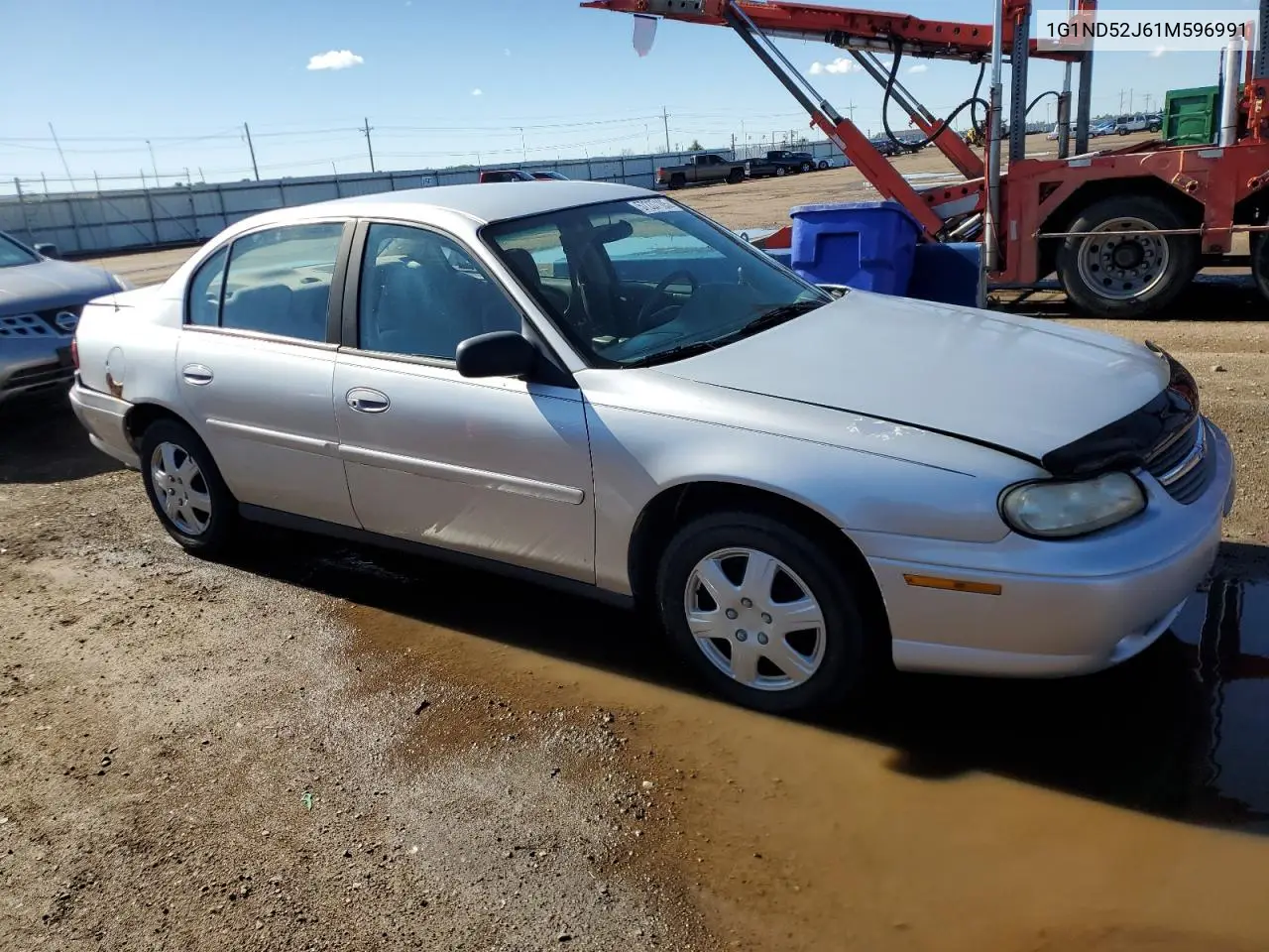 2001 Chevrolet Malibu VIN: 1G1ND52J61M596991 Lot: 57237105