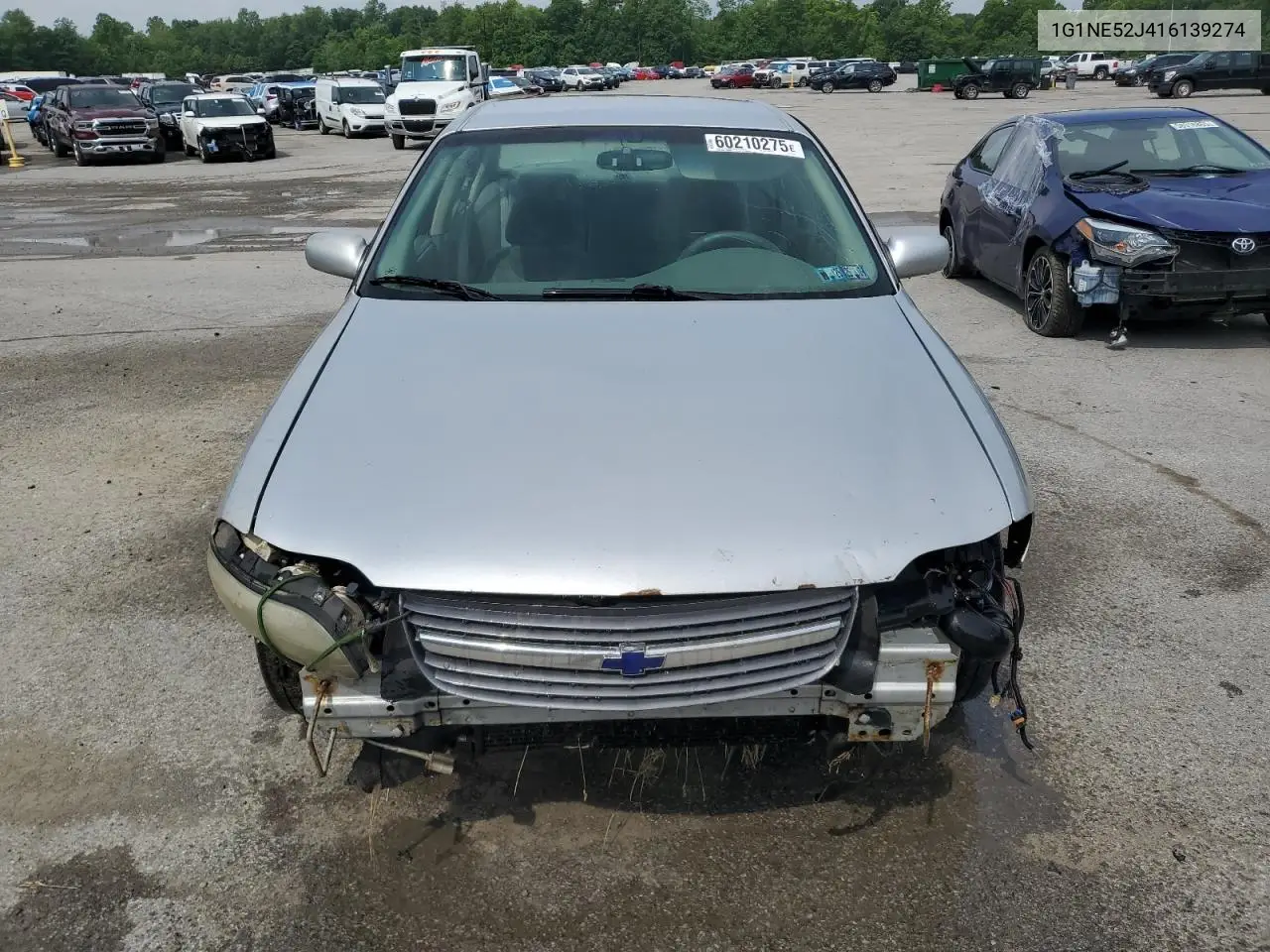 2001 Chevrolet Malibu Ls VIN: 1G1NE52J416139274 Lot: 60210275