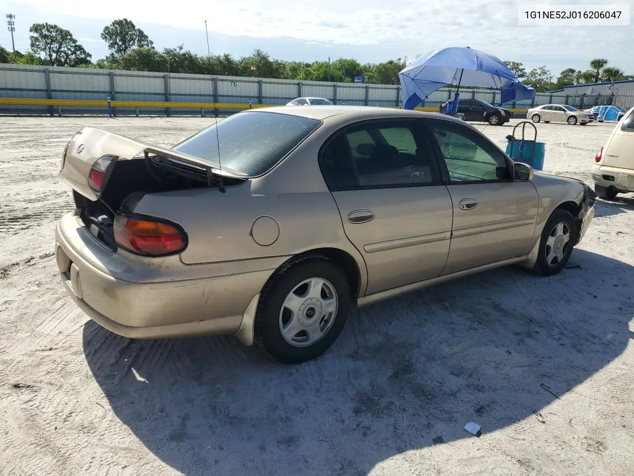 2001 Chevrolet Malibu Ls VIN: 1G1NE52J016206047 Lot: 60904525