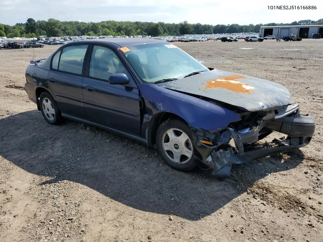 2001 Chevrolet Malibu Ls VIN: 1G1NE52J516166886 Lot: 62367915