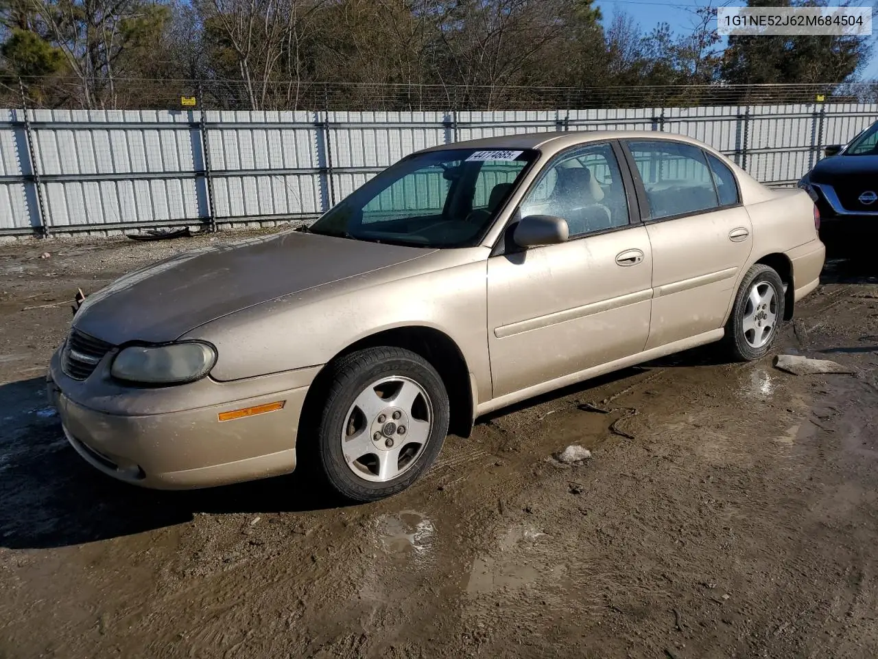 2002 Chevrolet Malibu Ls VIN: 1G1NE52J62M684504 Lot: 44774685