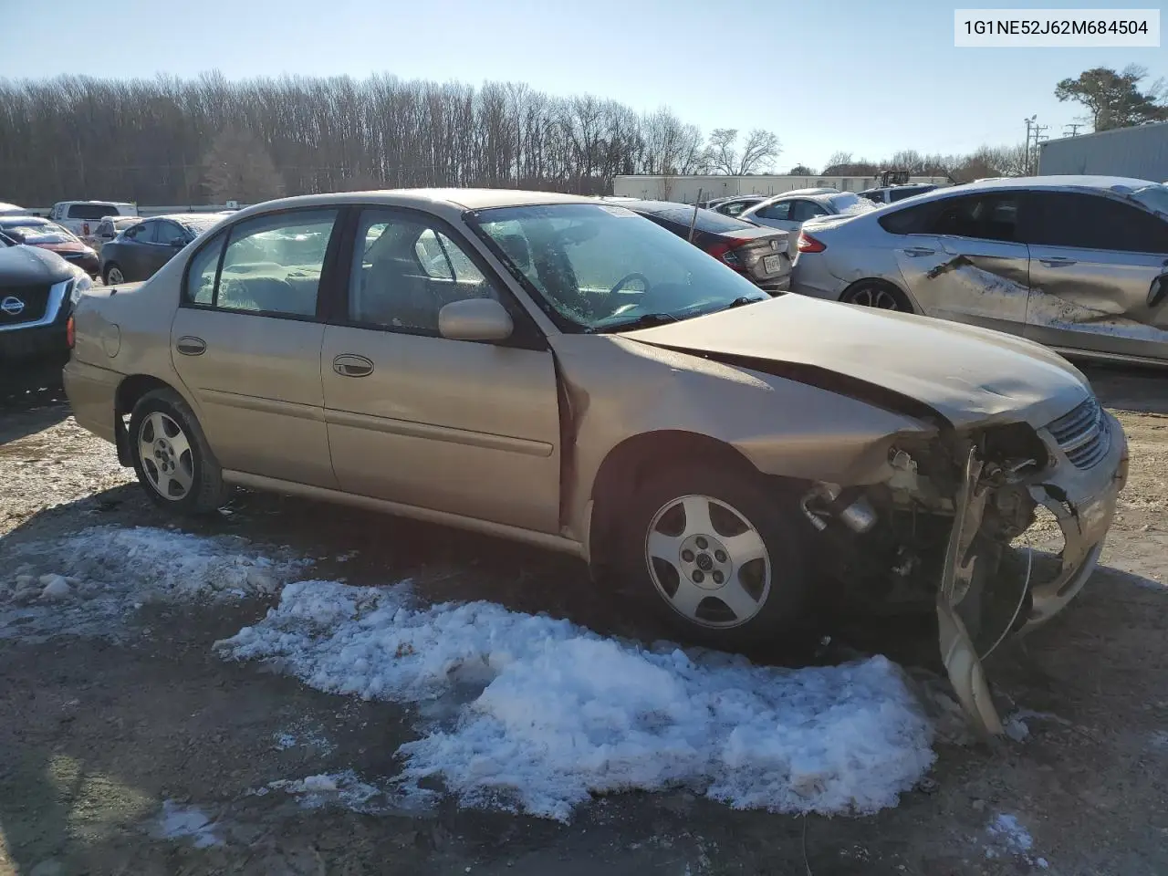 2002 Chevrolet Malibu Ls VIN: 1G1NE52J62M684504 Lot: 44774685