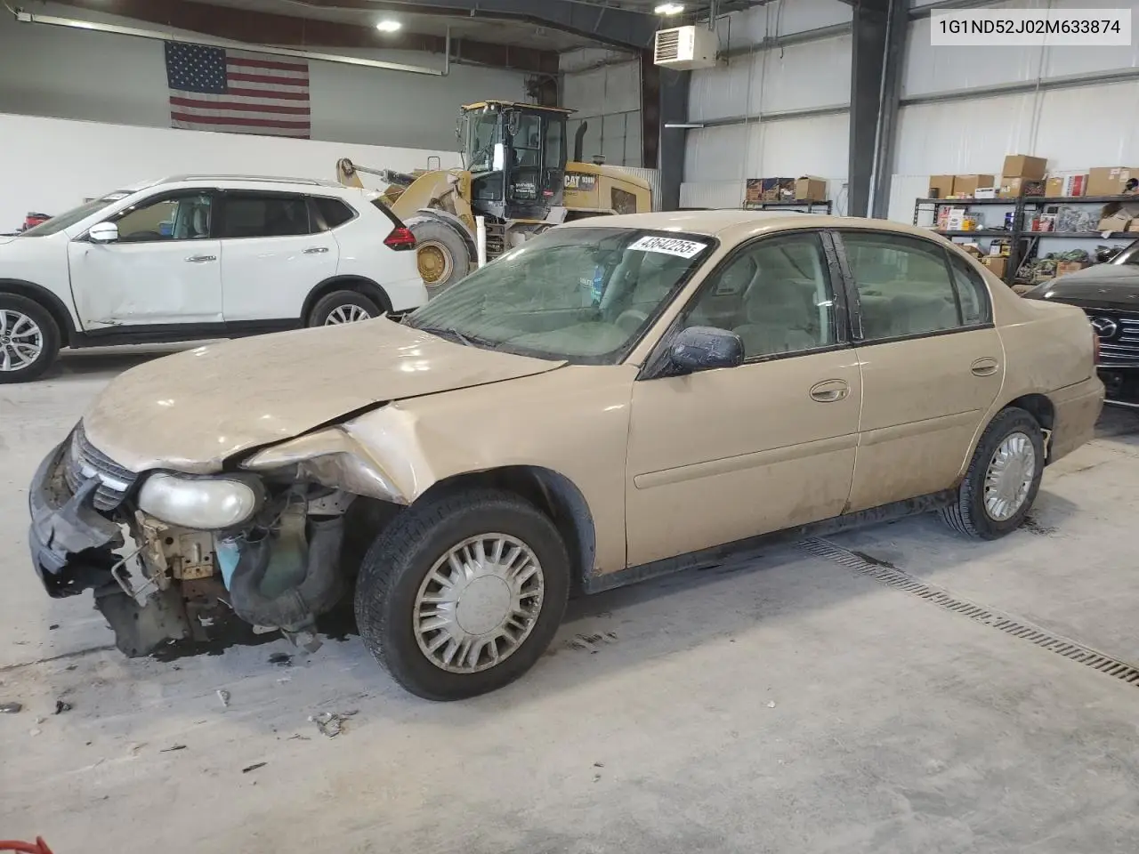 2002 Chevrolet Malibu VIN: 1G1ND52J02M633874 Lot: 46102505