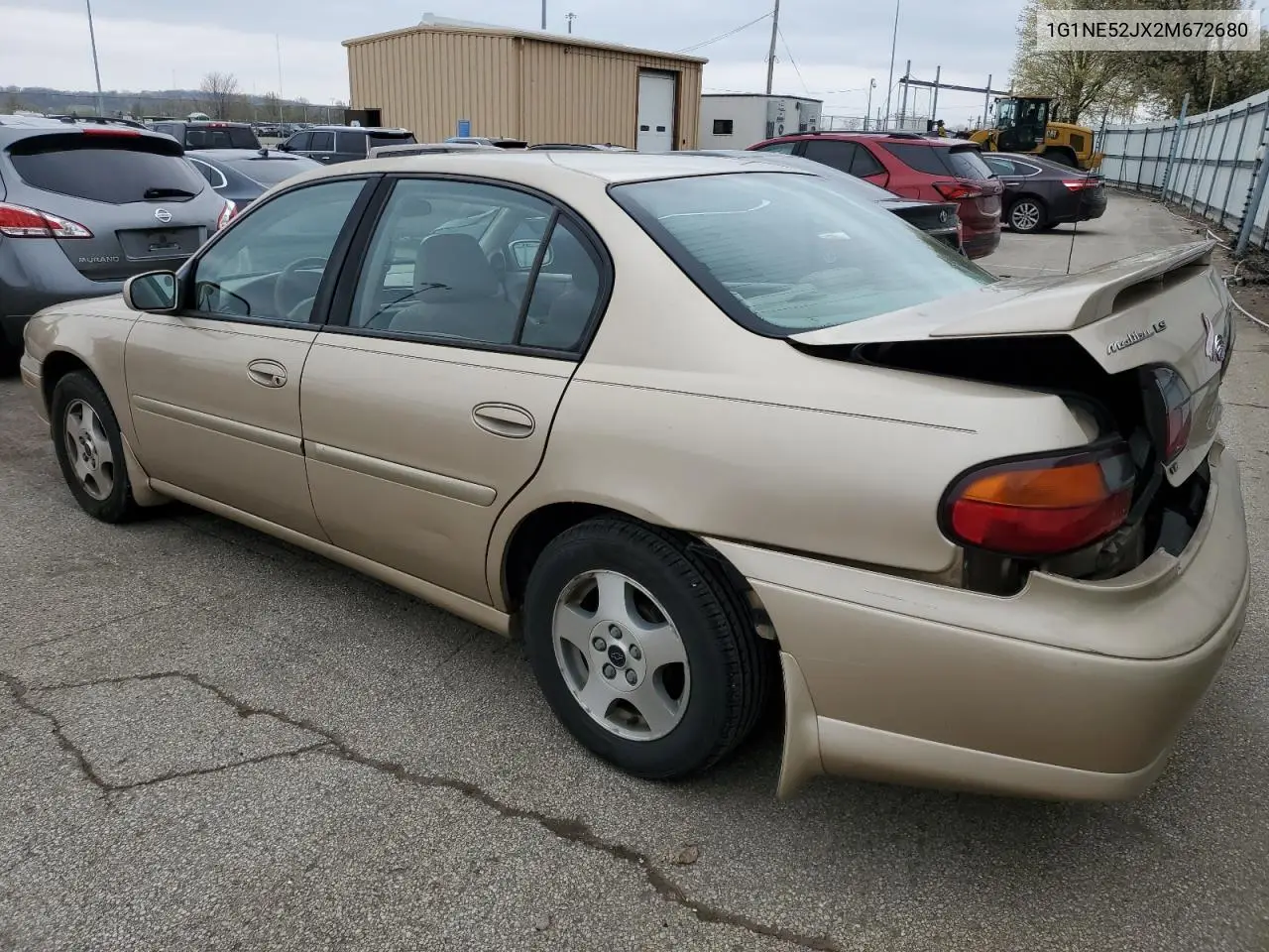 2002 Chevrolet Malibu Ls VIN: 1G1NE52JX2M672680 Lot: 49509025