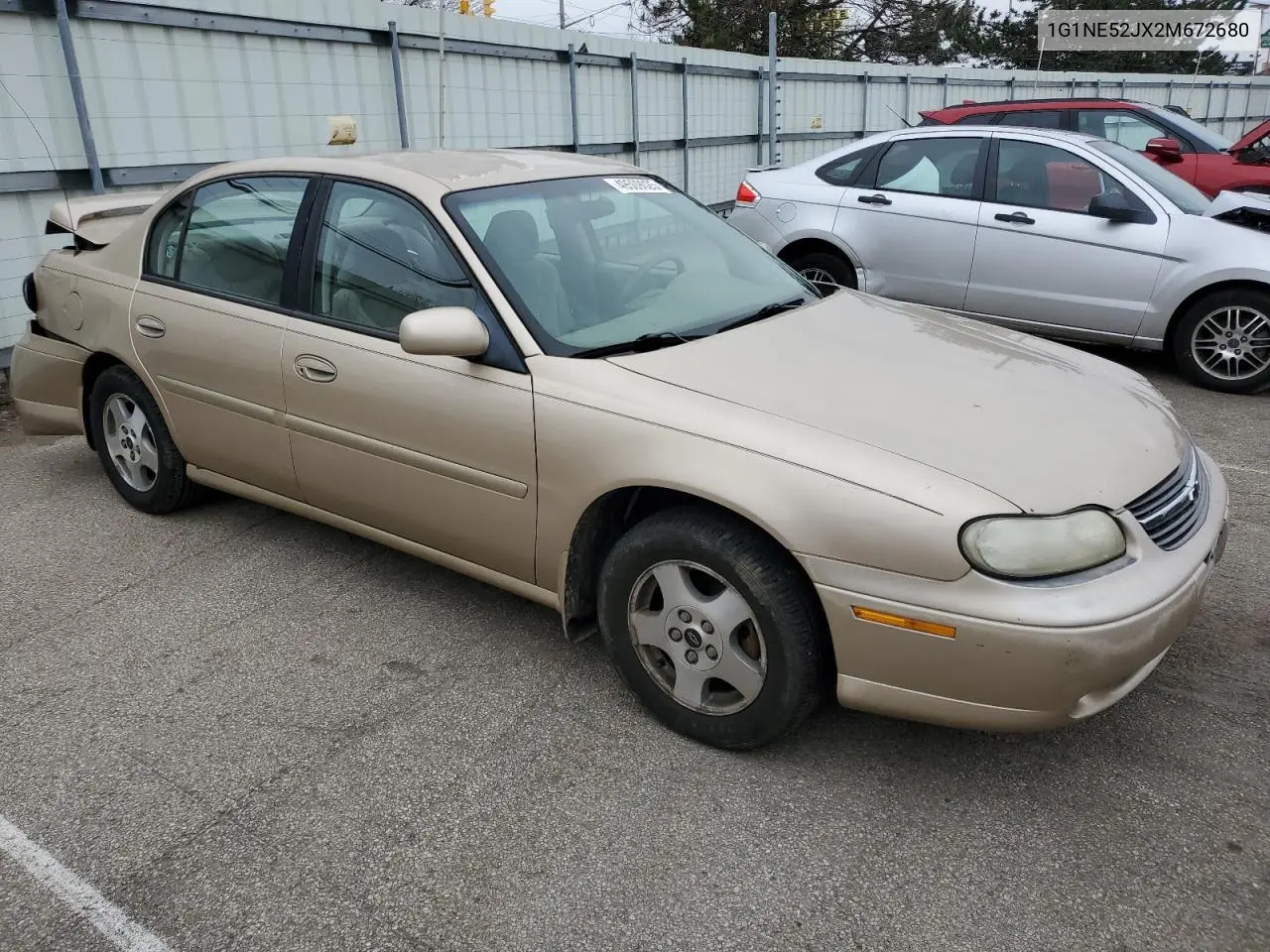 2002 Chevrolet Malibu Ls VIN: 1G1NE52JX2M672680 Lot: 49509025