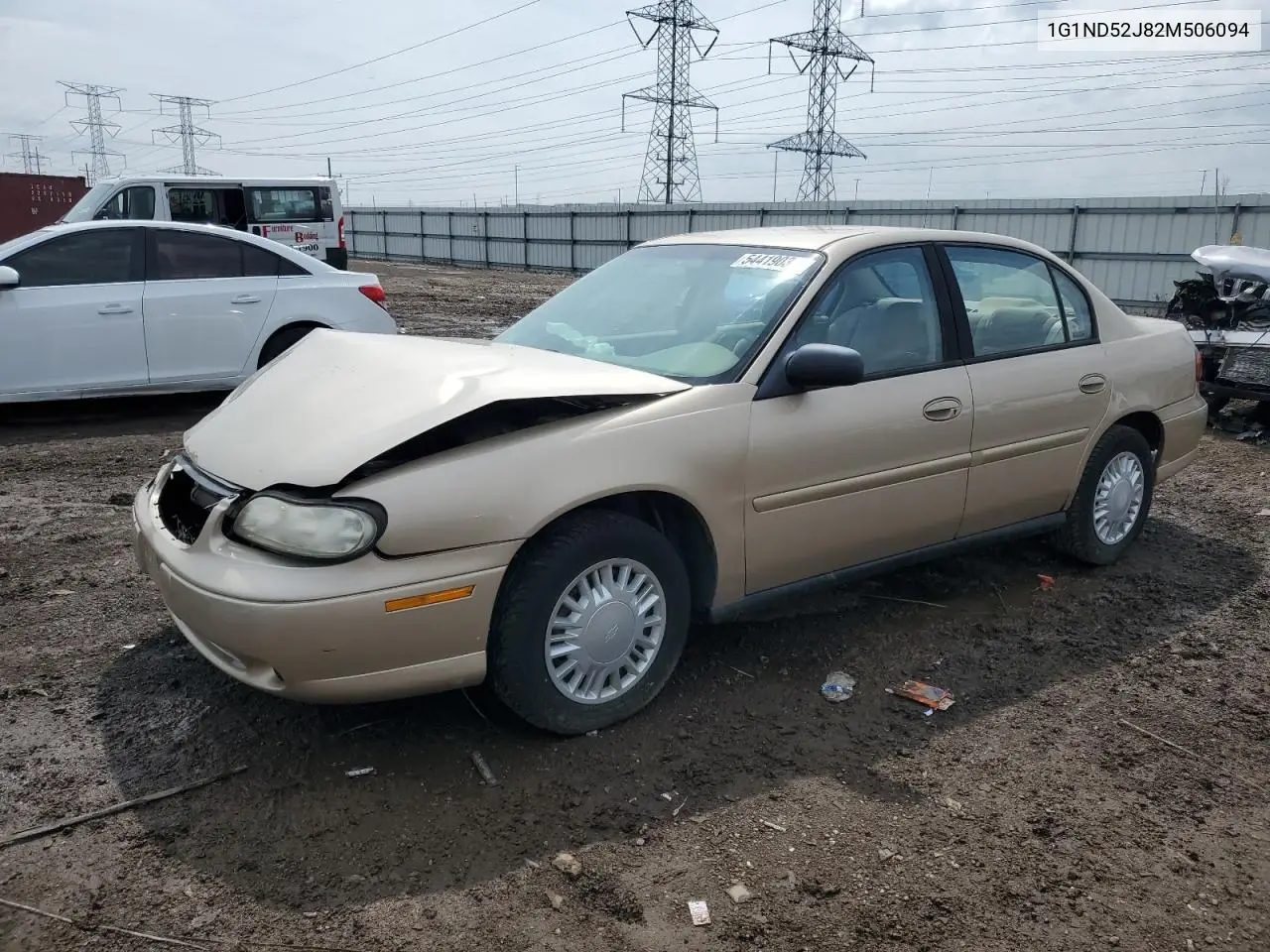 2002 Chevrolet Malibu VIN: 1G1ND52J82M506094 Lot: 54419035