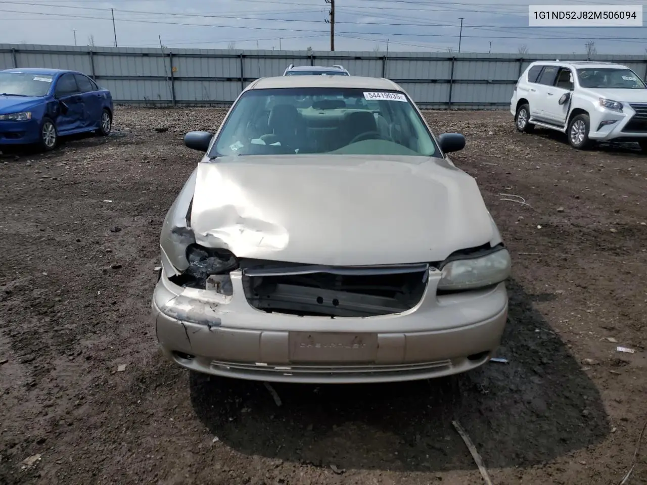2002 Chevrolet Malibu VIN: 1G1ND52J82M506094 Lot: 54419035