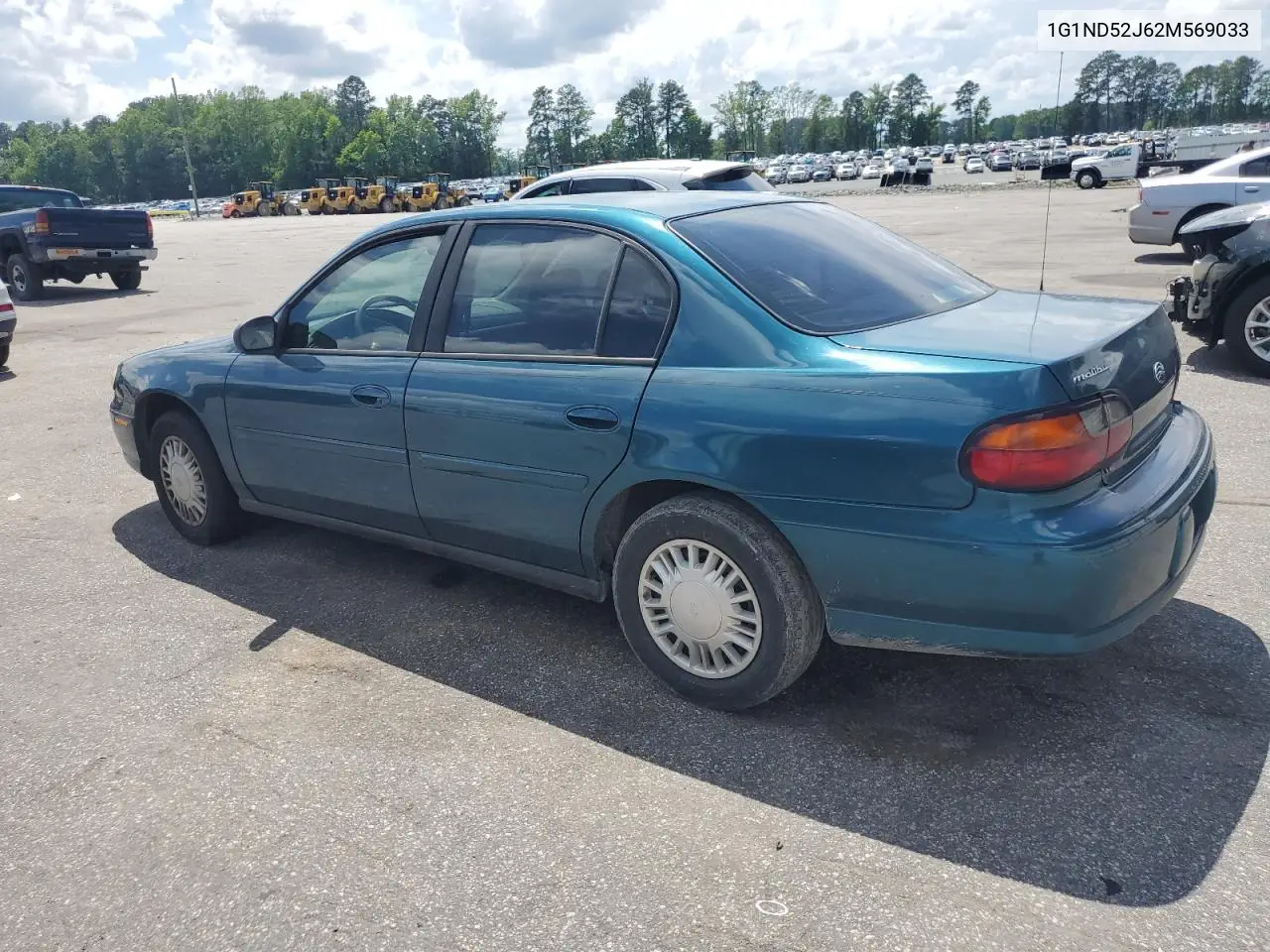 2002 Chevrolet Malibu VIN: 1G1ND52J62M569033 Lot: 55760205