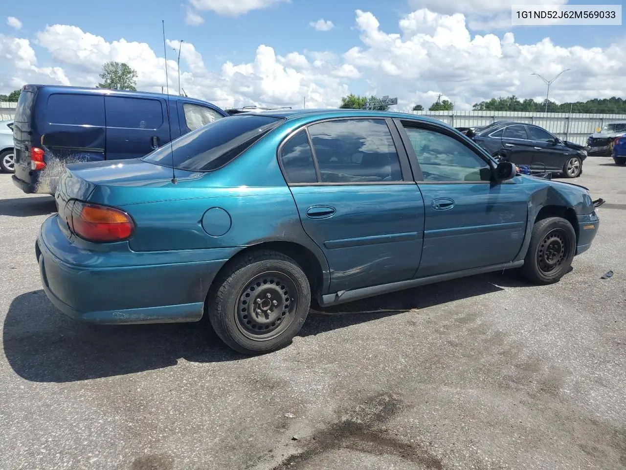 2002 Chevrolet Malibu VIN: 1G1ND52J62M569033 Lot: 55760205