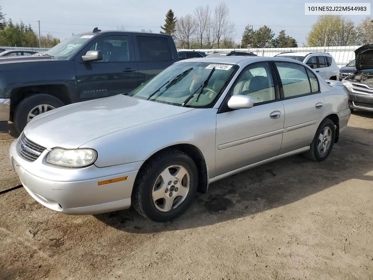 2002 Chevrolet Malibu Ls VIN: 1G1NE52J22M544983 Lot: 55927425