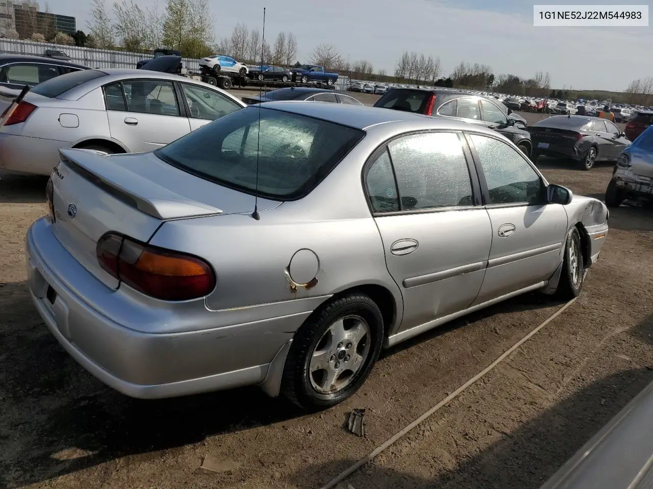 2002 Chevrolet Malibu Ls VIN: 1G1NE52J22M544983 Lot: 55927425