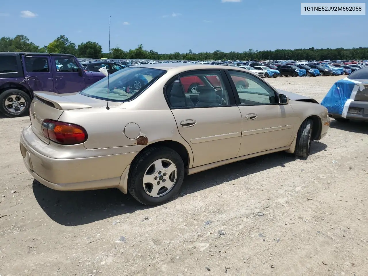 2002 Chevrolet Malibu Ls VIN: 1G1NE52J92M662058 Lot: 61444095