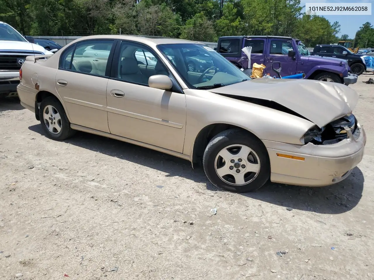 2002 Chevrolet Malibu Ls VIN: 1G1NE52J92M662058 Lot: 61444095