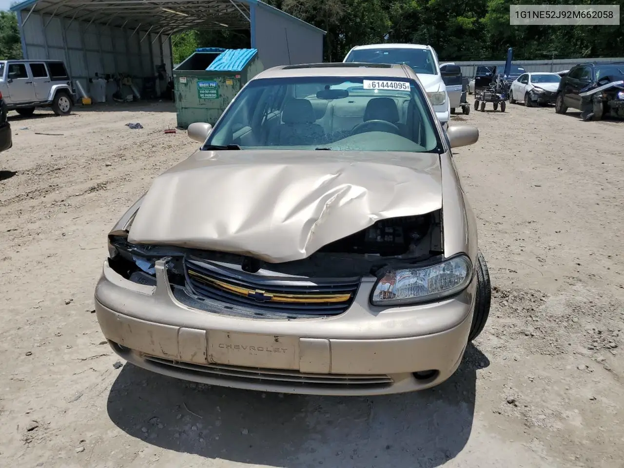 2002 Chevrolet Malibu Ls VIN: 1G1NE52J92M662058 Lot: 61444095