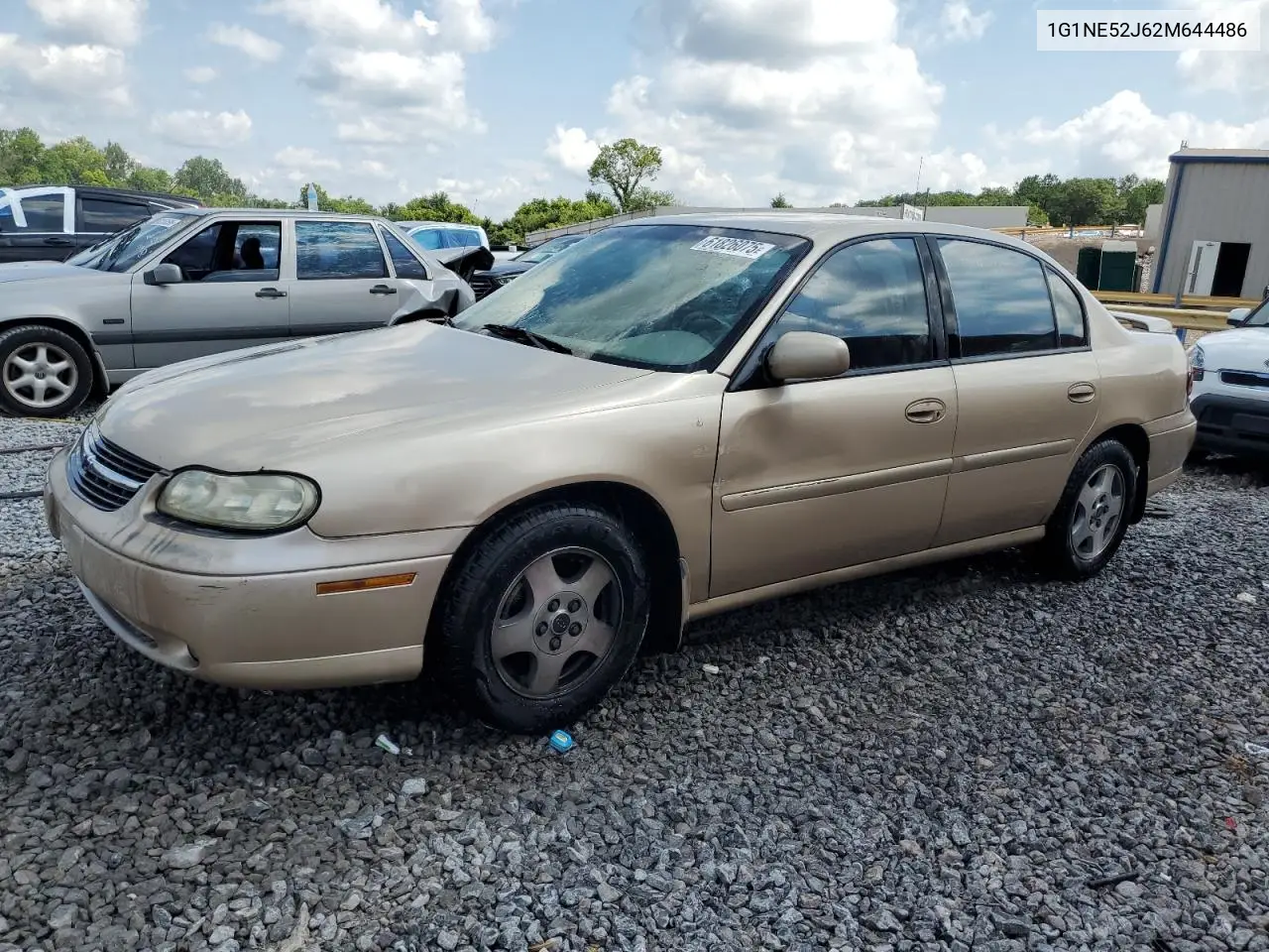 2002 Chevrolet Malibu Ls VIN: 1G1NE52J62M644486 Lot: 61826075