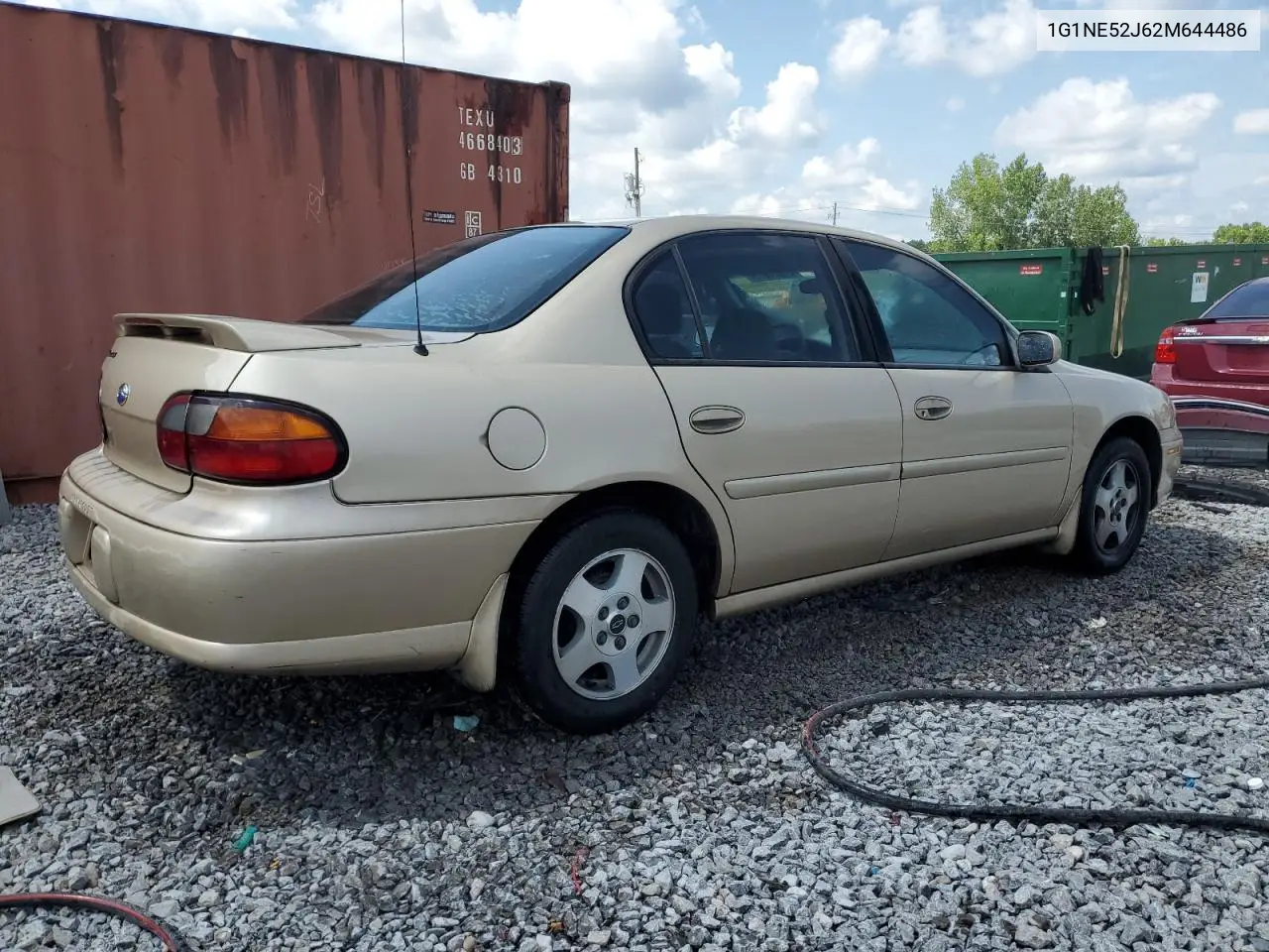 2002 Chevrolet Malibu Ls VIN: 1G1NE52J62M644486 Lot: 61826075