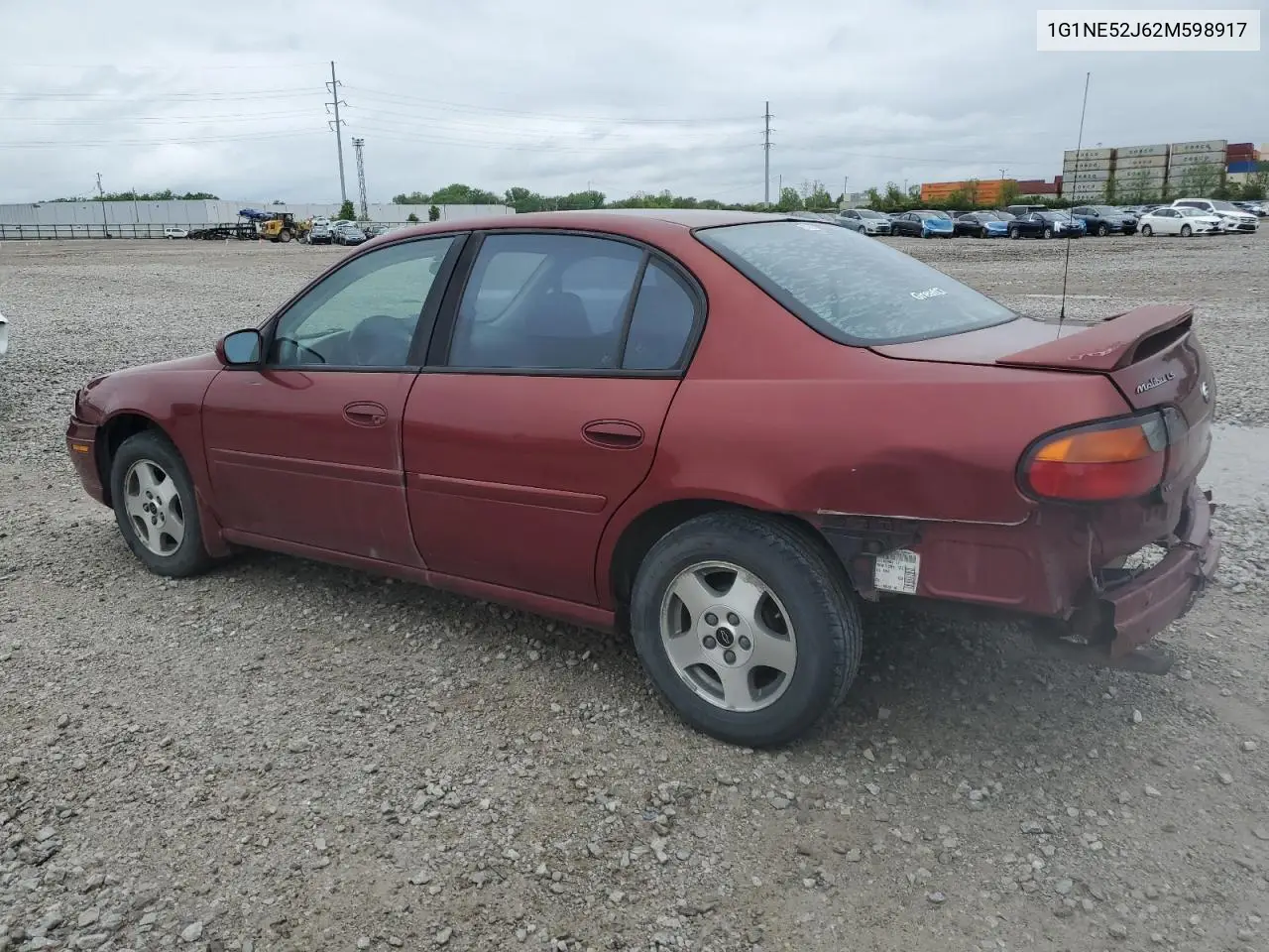2002 Chevrolet Malibu Ls VIN: 1G1NE52J62M598917 Lot: 62477605