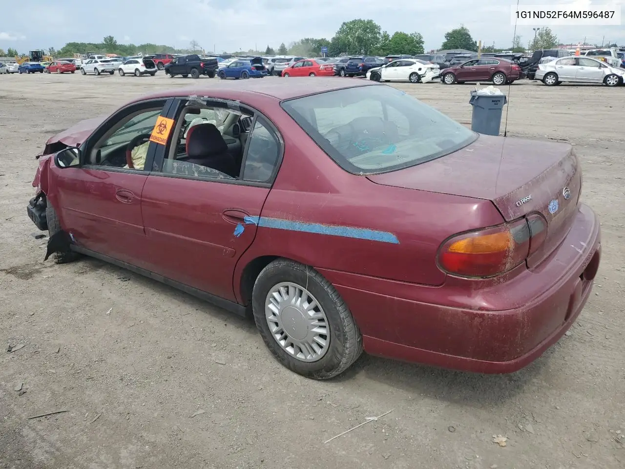 2004 Chevrolet Classic VIN: 1G1ND52F64M596487 Lot: 56635395