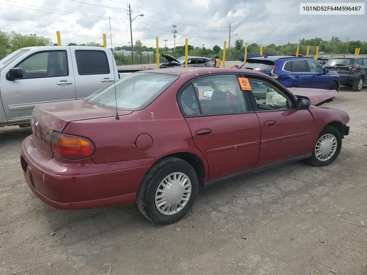 2004 Chevrolet Classic VIN: 1G1ND52F64M596487 Lot: 56635395