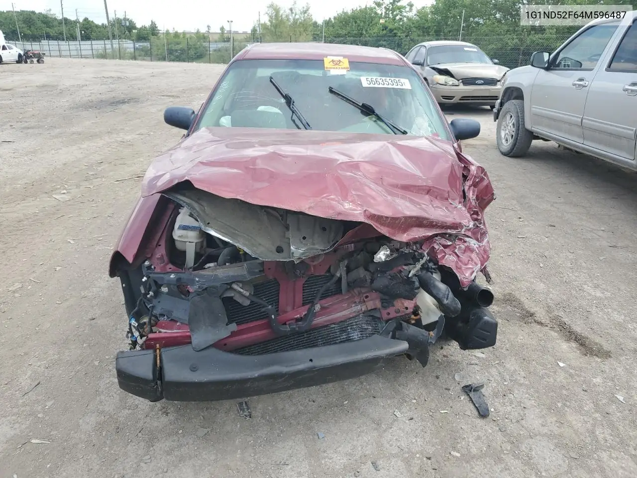 2004 Chevrolet Classic VIN: 1G1ND52F64M596487 Lot: 56635395