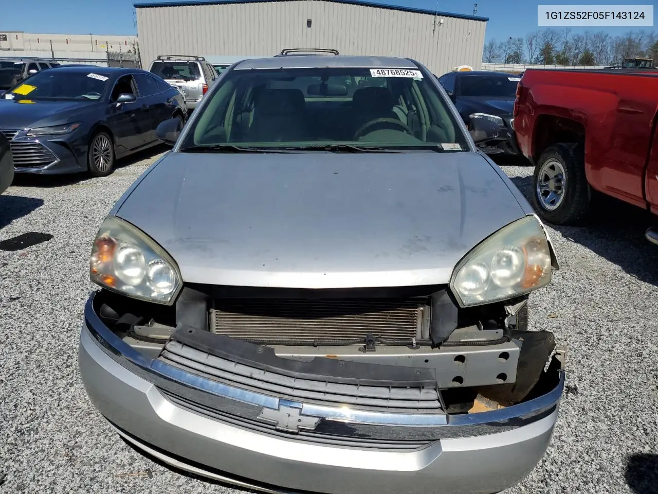 2005 Chevrolet Malibu VIN: 1G1ZS52F05F143124 Lot: 48768525