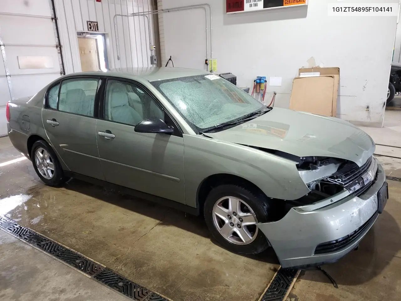 2005 Chevrolet Malibu Ls VIN: 1G1ZT54895F104141 Lot: 54140685