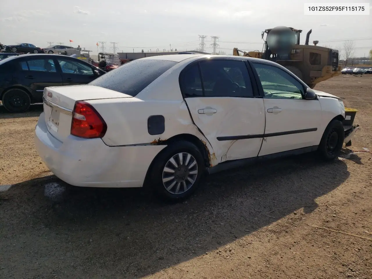 2005 Chevrolet Malibu VIN: 1G1ZS52F95F115175 Lot: 54391325