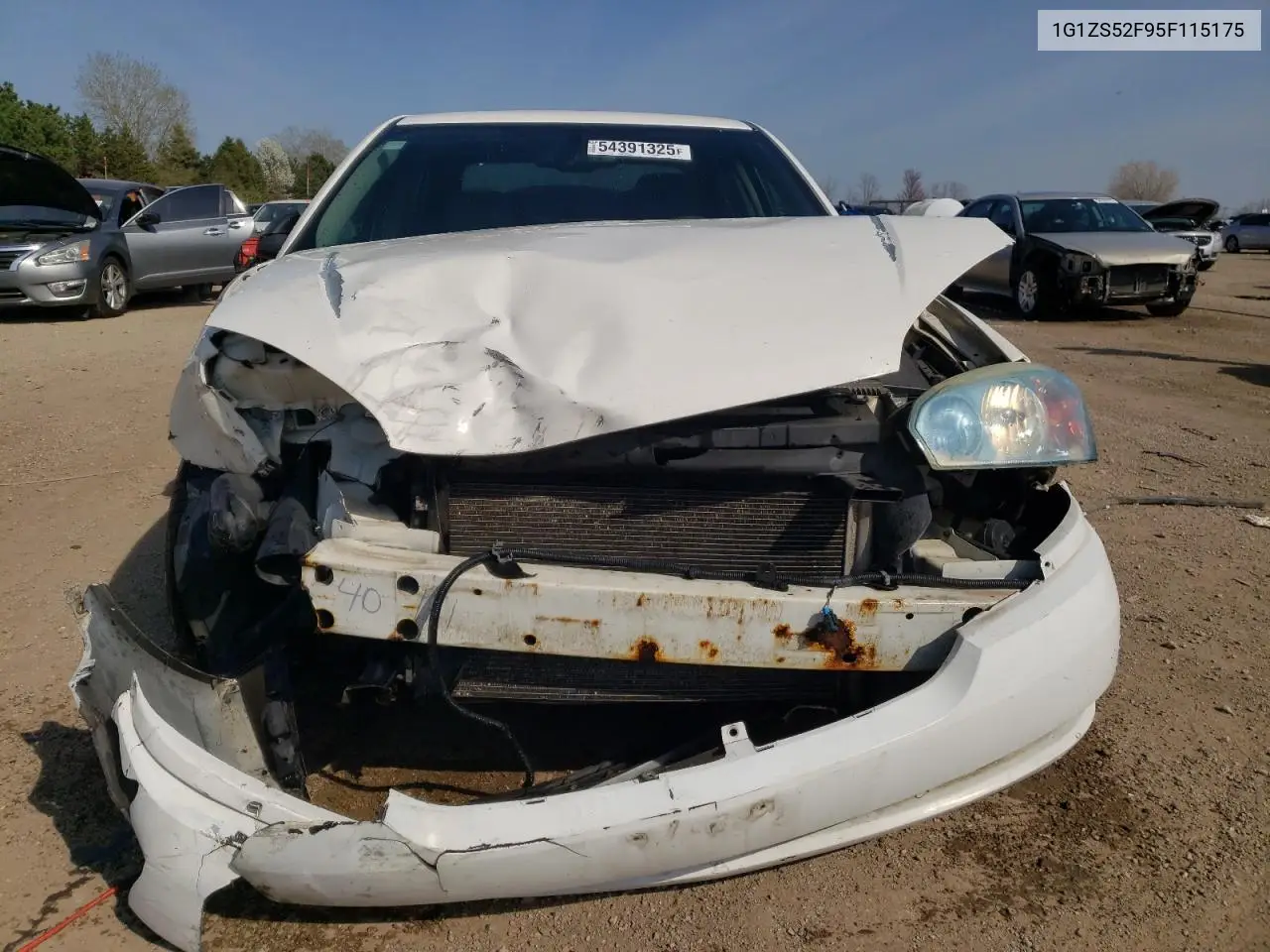 2005 Chevrolet Malibu VIN: 1G1ZS52F95F115175 Lot: 54391325