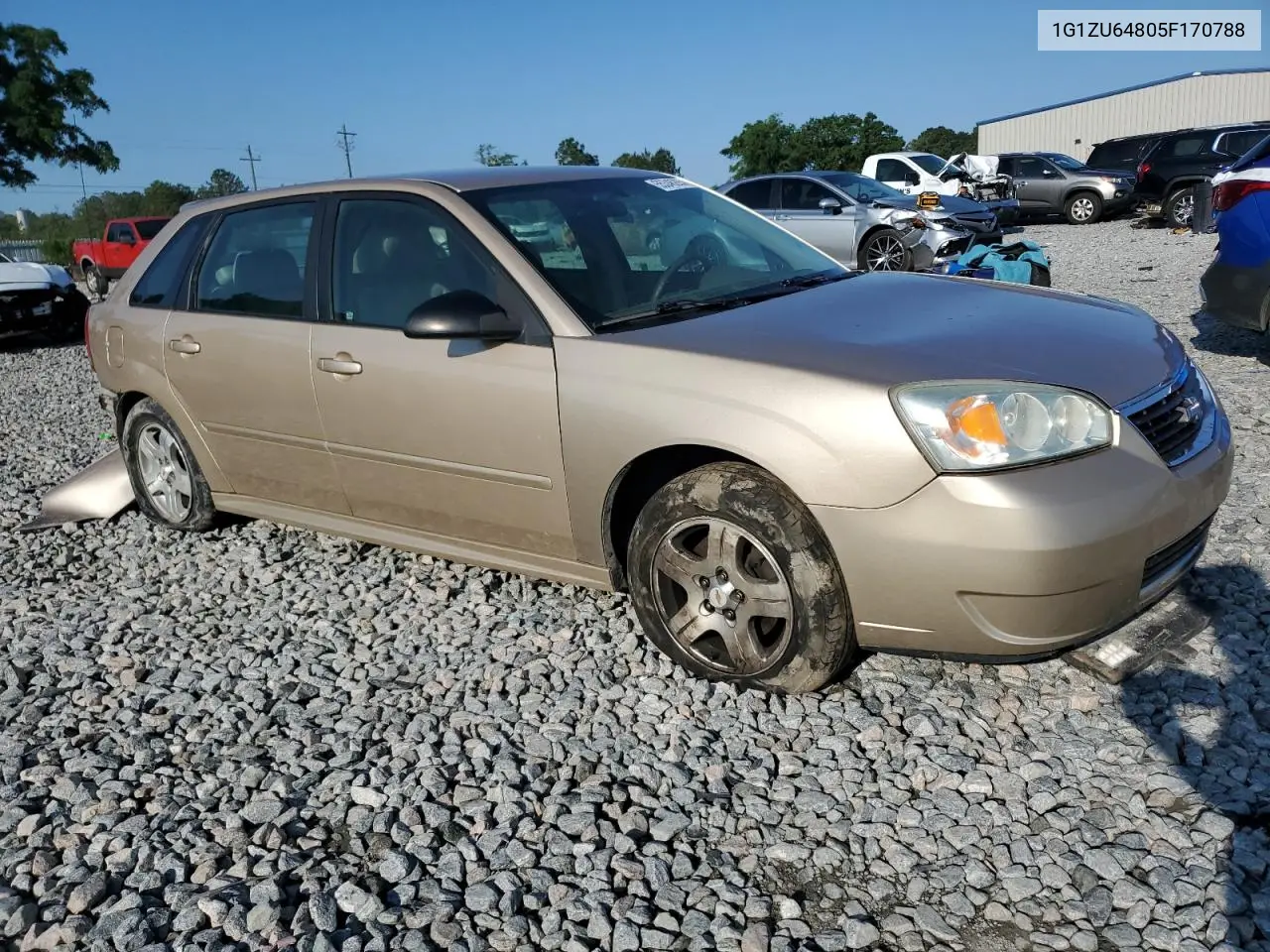 2005 Chevrolet Malibu Maxx Lt VIN: 1G1ZU64805F170788 Lot: 55346265