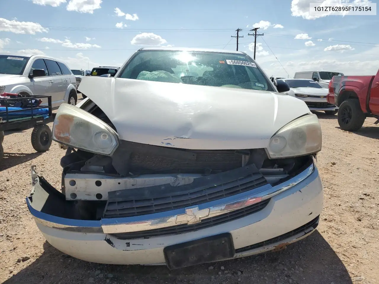 2005 Chevrolet Malibu Maxx Ls VIN: 1G1ZT62895F175154 Lot: 56050025