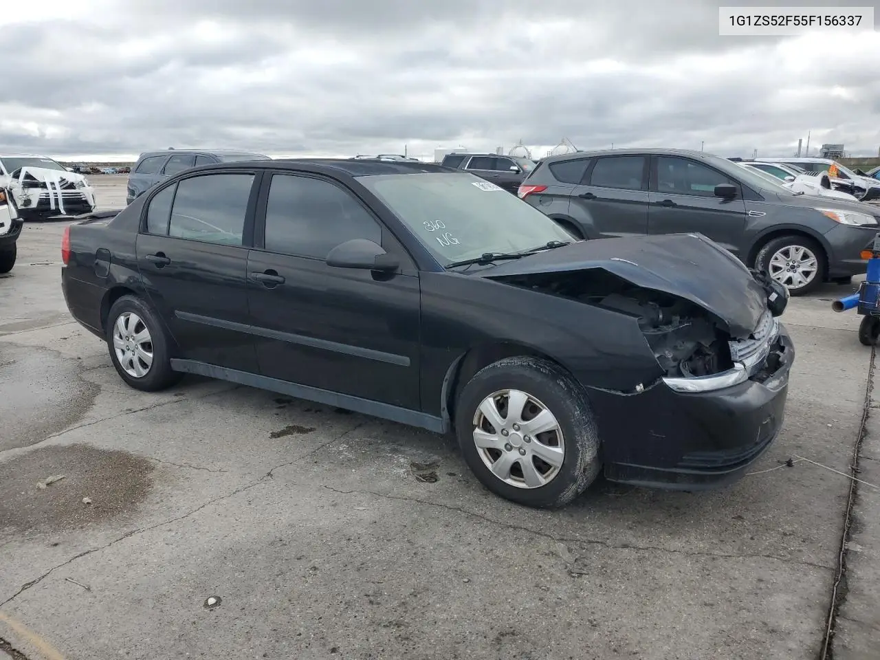 2005 Chevrolet Malibu VIN: 1G1ZS52F55F156337 Lot: 56110105