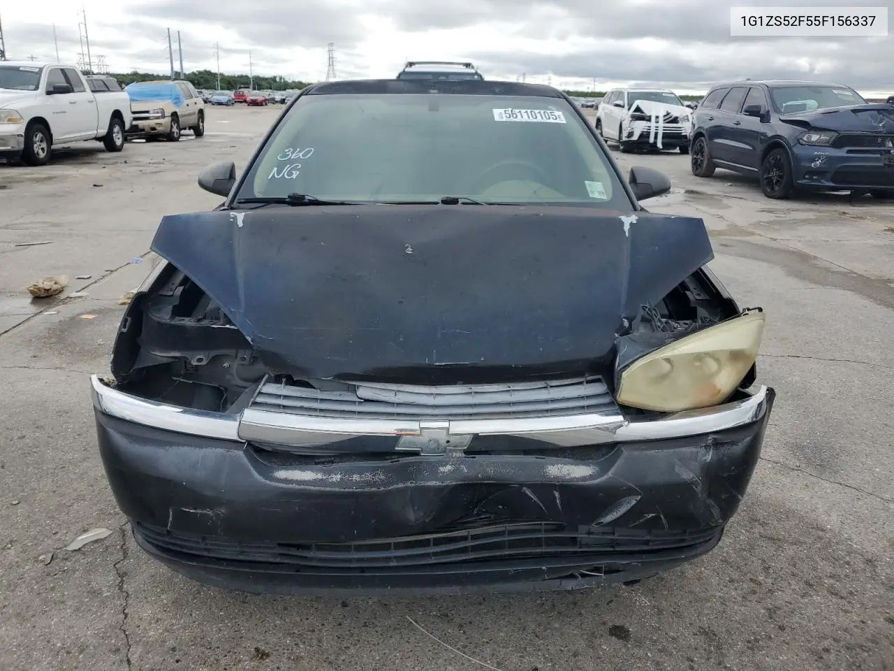 2005 Chevrolet Malibu VIN: 1G1ZS52F55F156337 Lot: 56110105